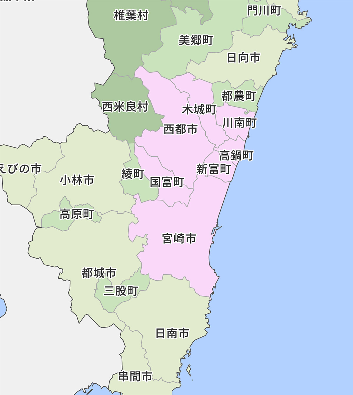 訪問エリア地図